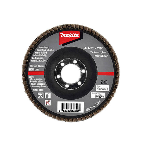 Makita Disco laminado 4 1/2" G-40 B-06345